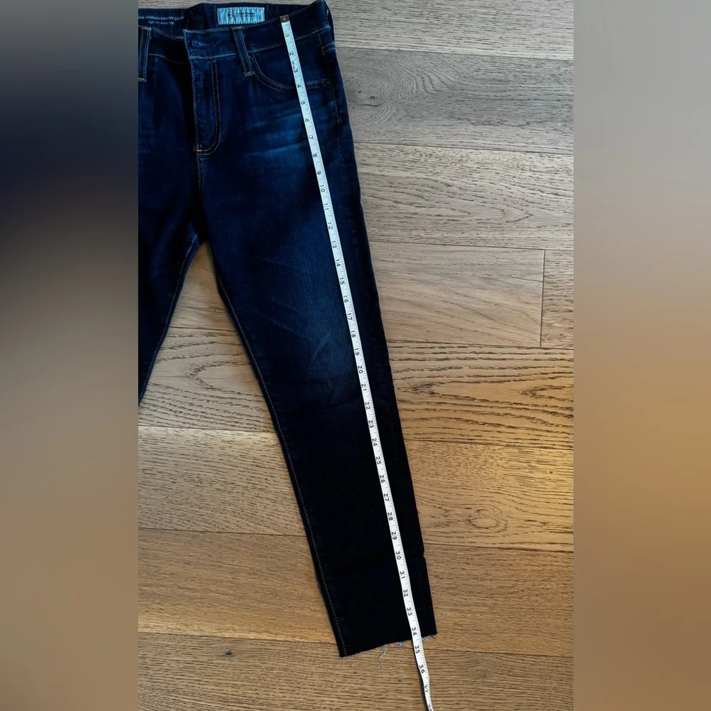 AG Adriano Goldschmied Dark Blue Women's Jeans - Picture 7 of 8
